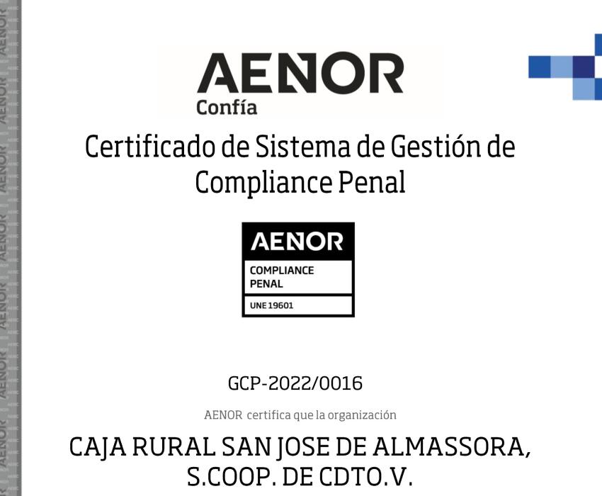 AENOR - UNE 19601