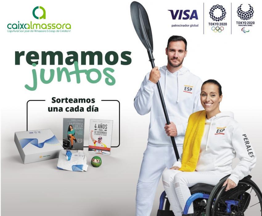 Caixalmassora y Visa con los JJOO Tokyo 2020