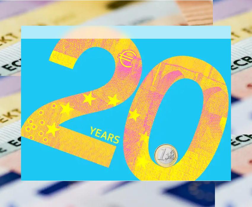 El euro cumple 20 años